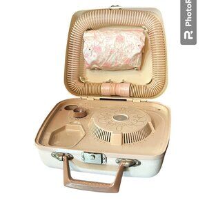 Vintage 1960s Westinghouse Bonnet Hair and Nail Dryer with Carrying Case